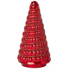 Jeweled Red Mercury Glass Holiday Tree