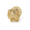 Golden Turkey Napkin Ring