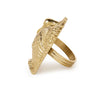 Golden Turkey Napkin Ring
