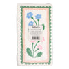 Pack of paper napkins with floral design on a white background