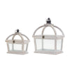 White Wood Lantern