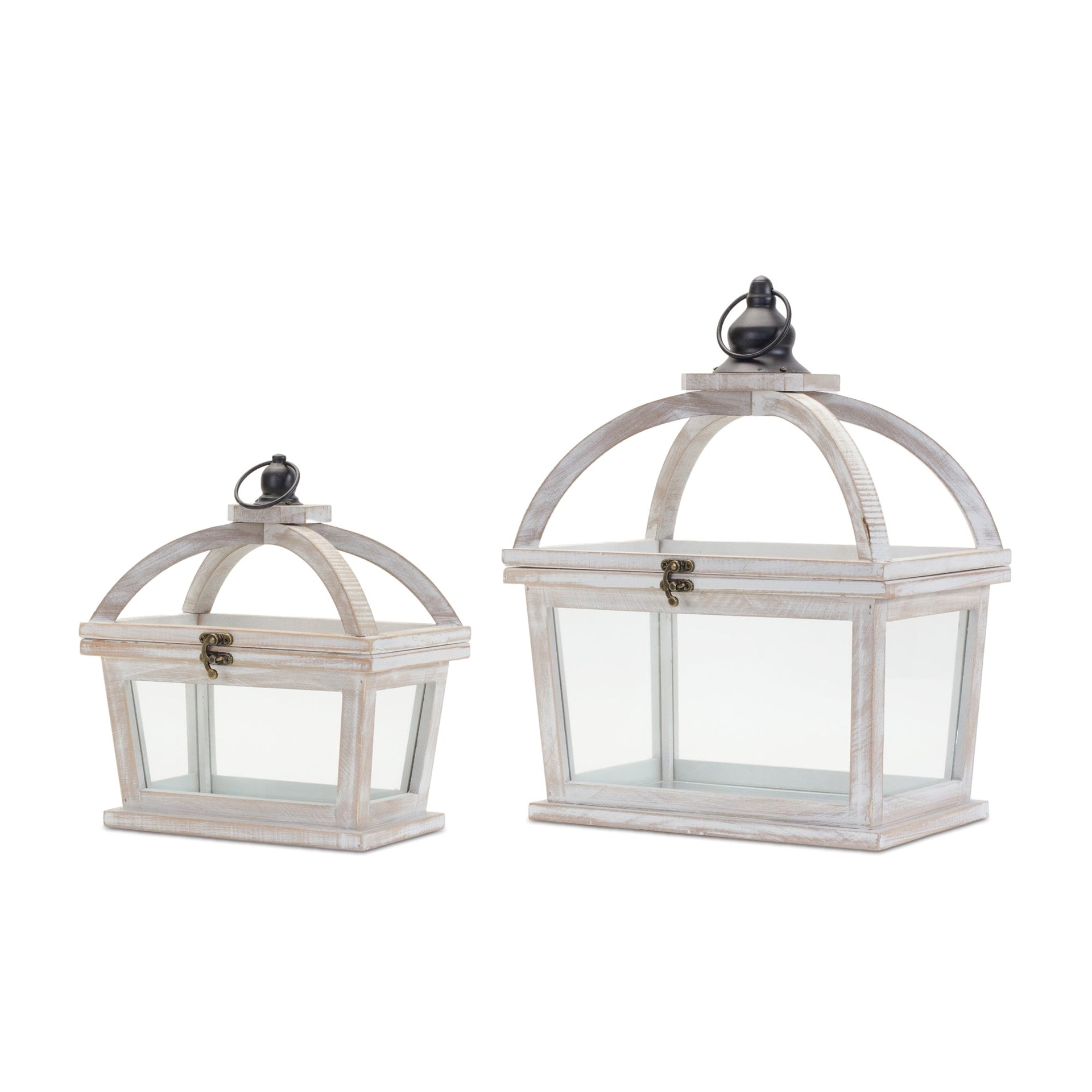 White Wood Lantern