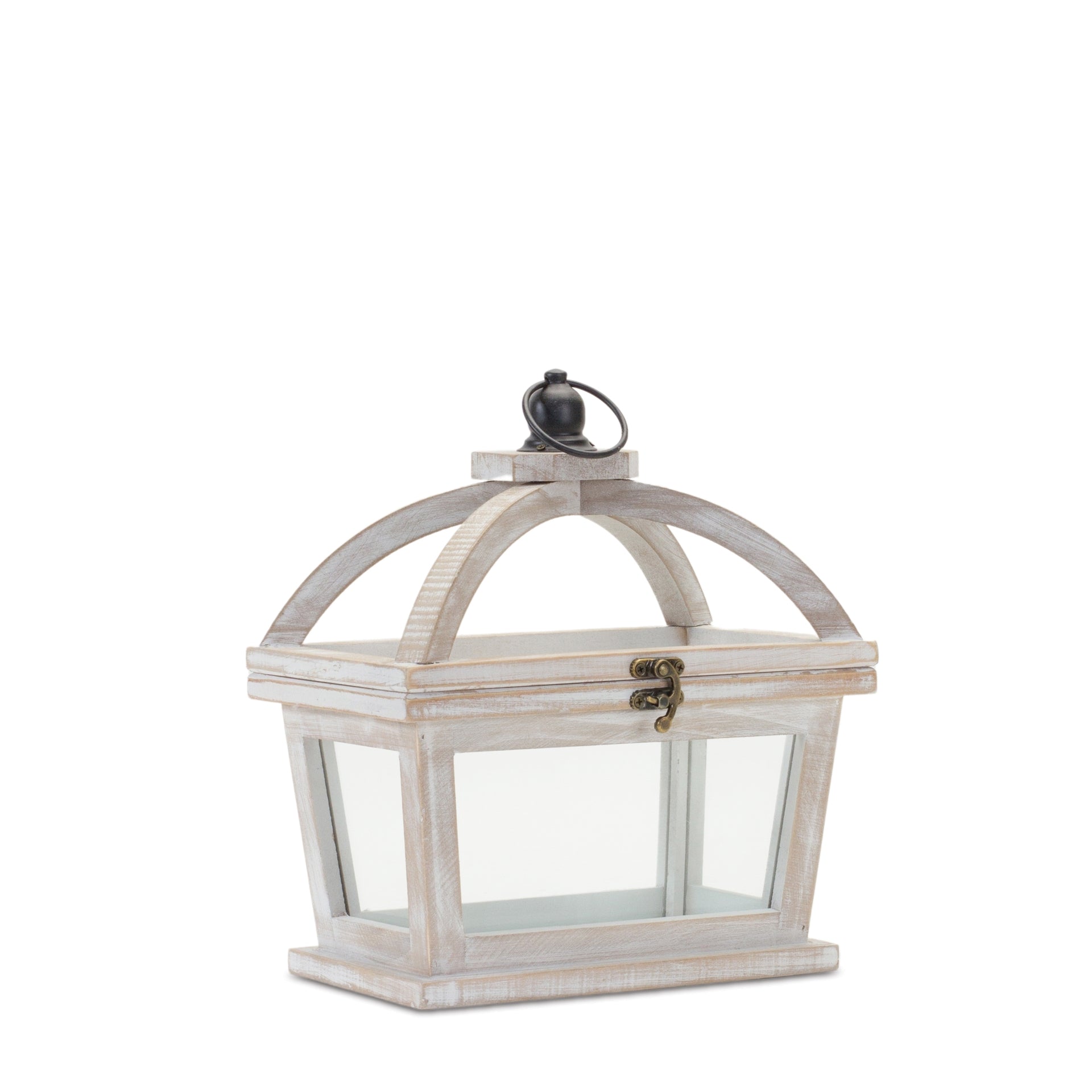 White Wood Lantern