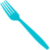 Solid Color Plastic Forks