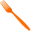 Solid Color Plastic Forks