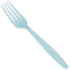 Solid Color Plastic Forks