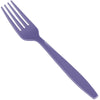 Solid Color Plastic Forks