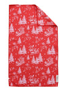 Dashing Through the Snow: Double-Sided Hand Towel