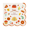 Harvest Icons Cocktail Paper Napkins