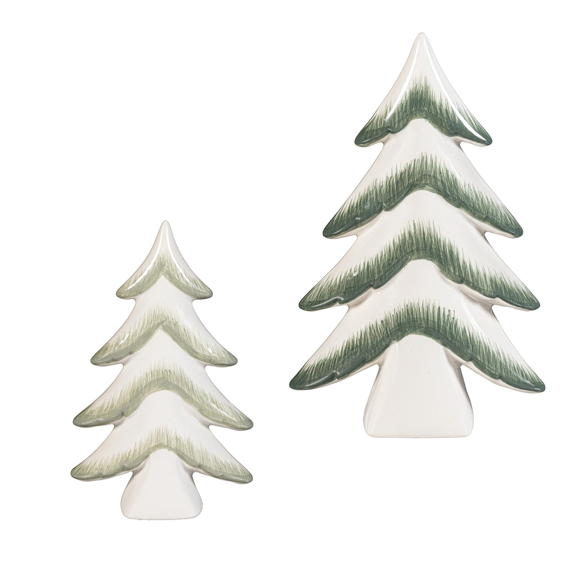 Shades of Green Table Decor Ceramic Tree