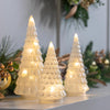 LED Glass Tree Table Decor