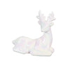 Season to Sparkle Ceramic Iridescent Tree with Star Cut Outs or Deer