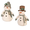 Fabric Snowman 21"H