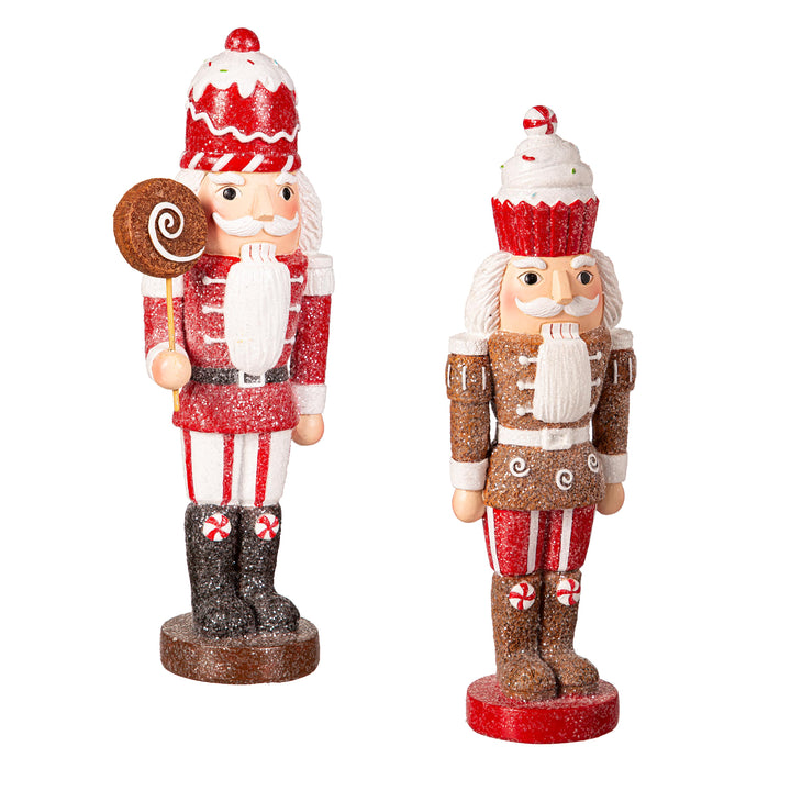 Resin Gingerbread Nutcracker 10.25"