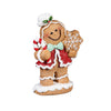 Resin Gingerbread Figurine 5.25"