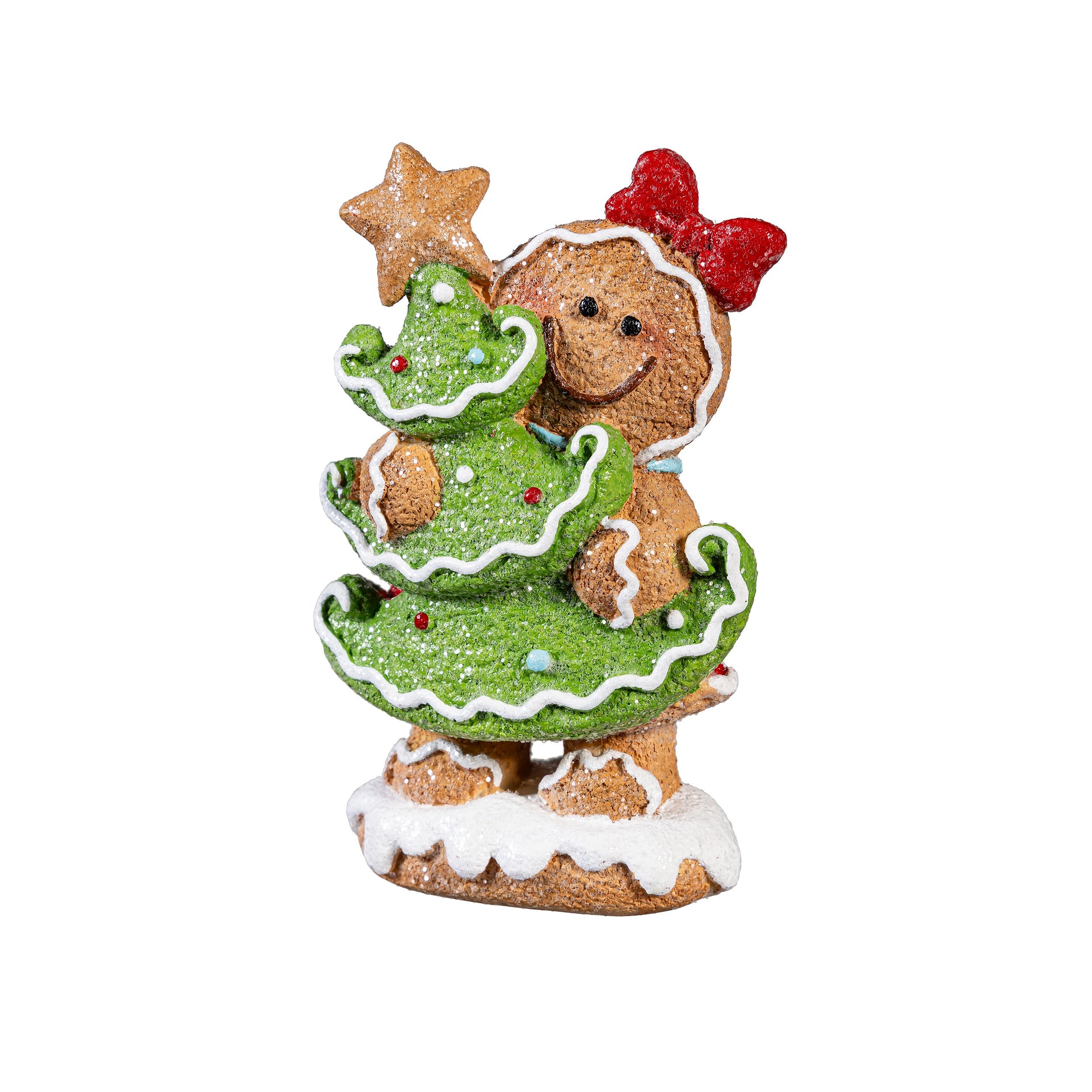 Resin Gingerbread Figurine 5.25"