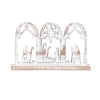 12" Wood Nativity Scene Table Decor
