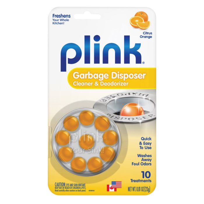 Plink Garbage Disposal Cleaner - Citrus Orange