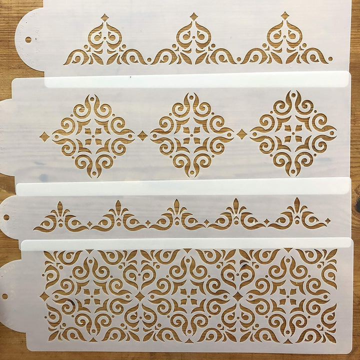 Cake Stencil Mexican Tile Set