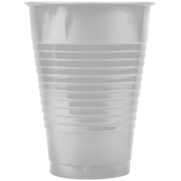 Solid Color 12 oz Plastic Cups
