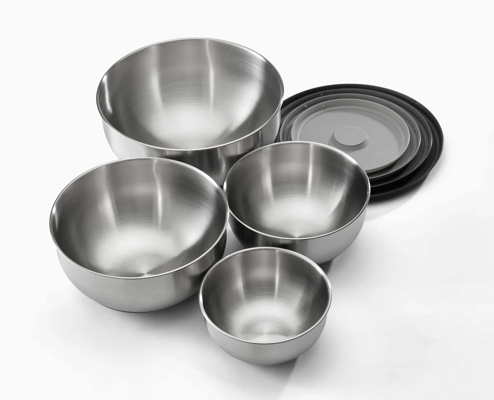 Prep and Store Nest Set Stainless with Lids
