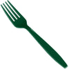 Solid Color Plastic Forks