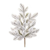 Flocked Pine Spray