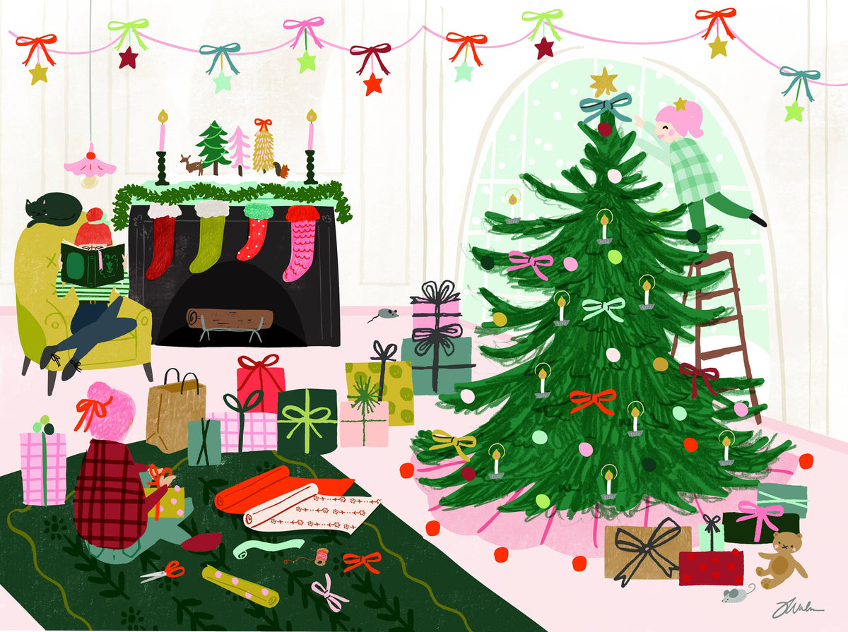 Deck the Halls Christmas Jigsaw Puzzle 500pc