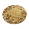 Wildflower Wood Tray 12"