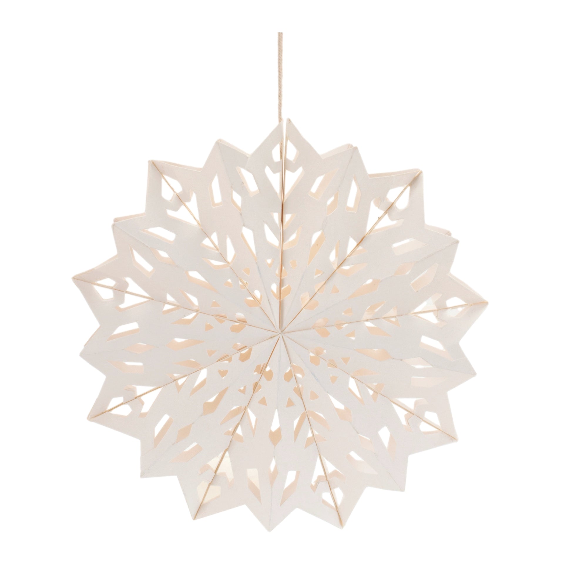Paper Snowflake Ornament