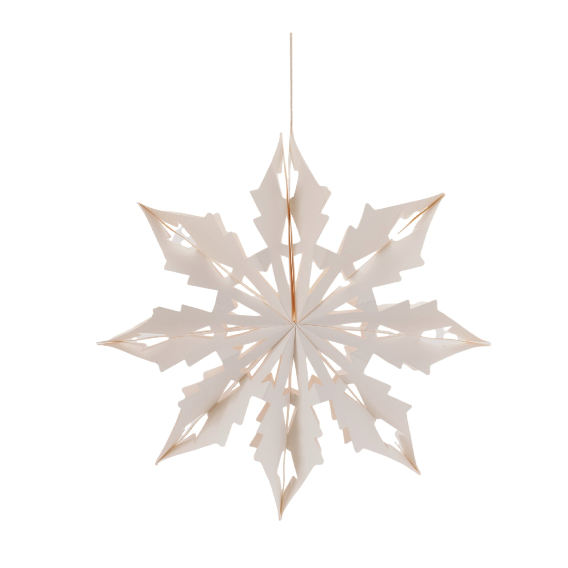 Paper Snowflake Ornament