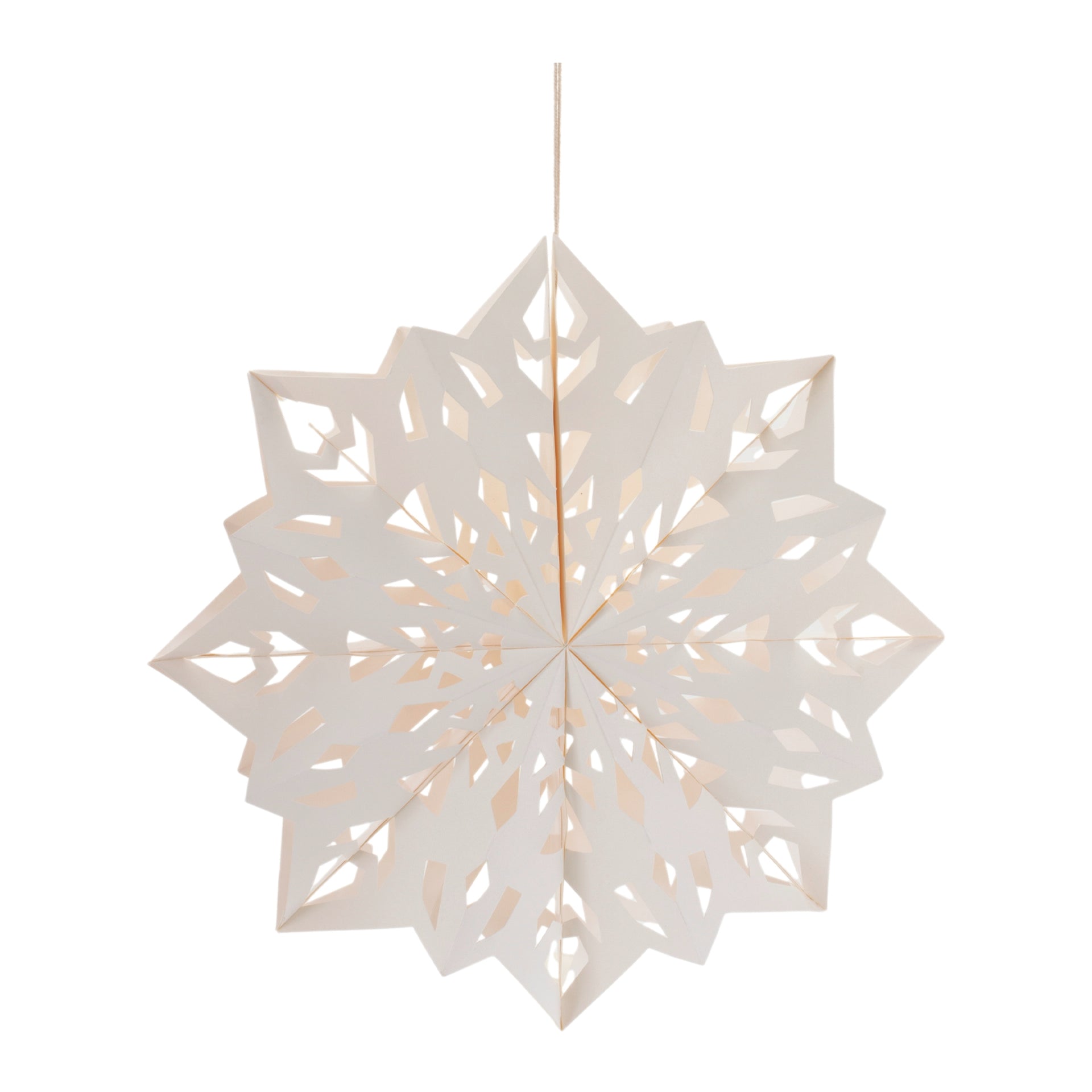 Paper Snowflake Ornament