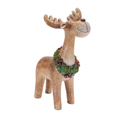 Reindeer with Wreath