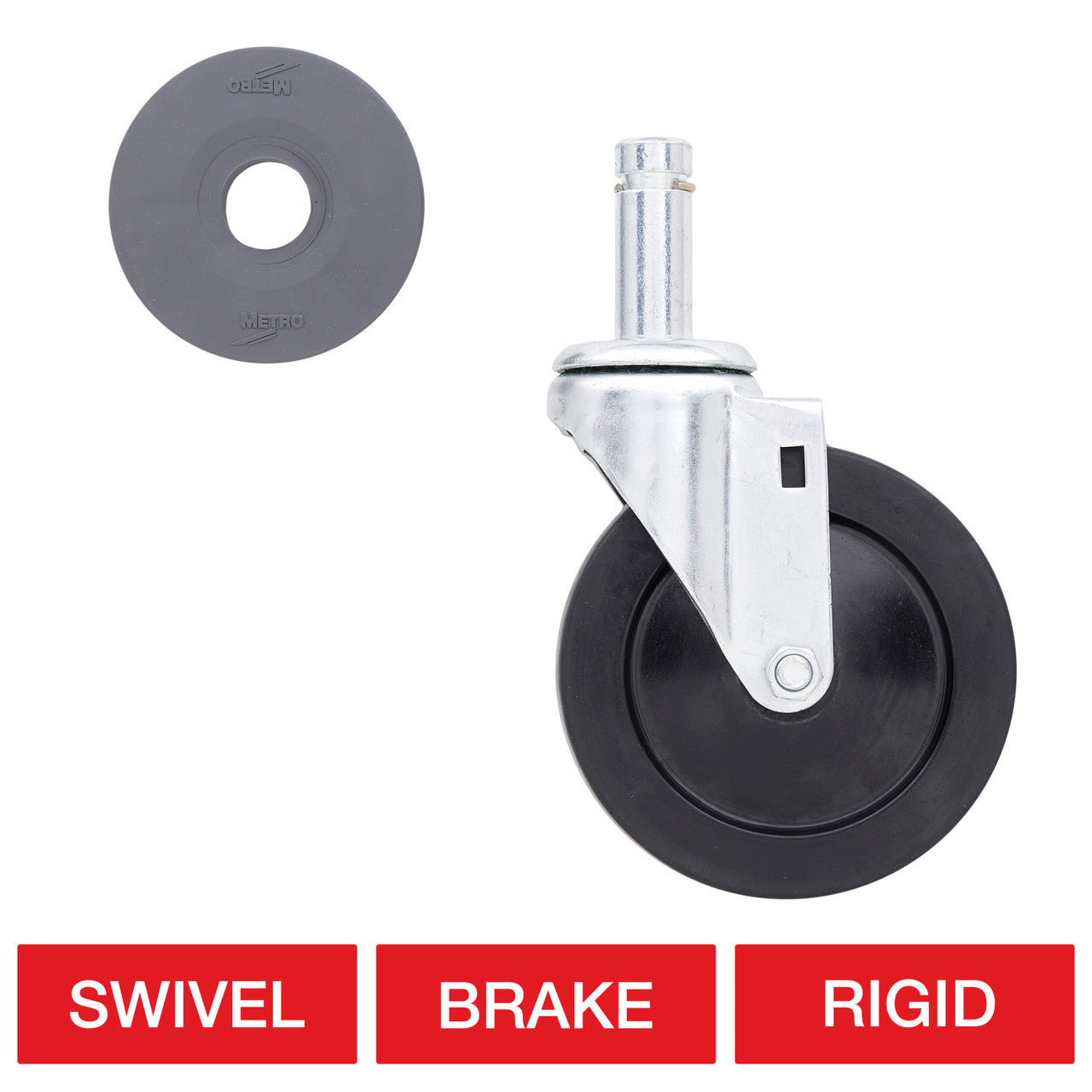 Metro Max Swivel Caster 5"