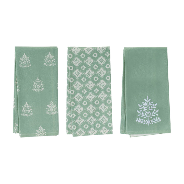 Mint Tree Tea Towel Set of 3