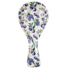 Spoon rest with blueberry design on a white background