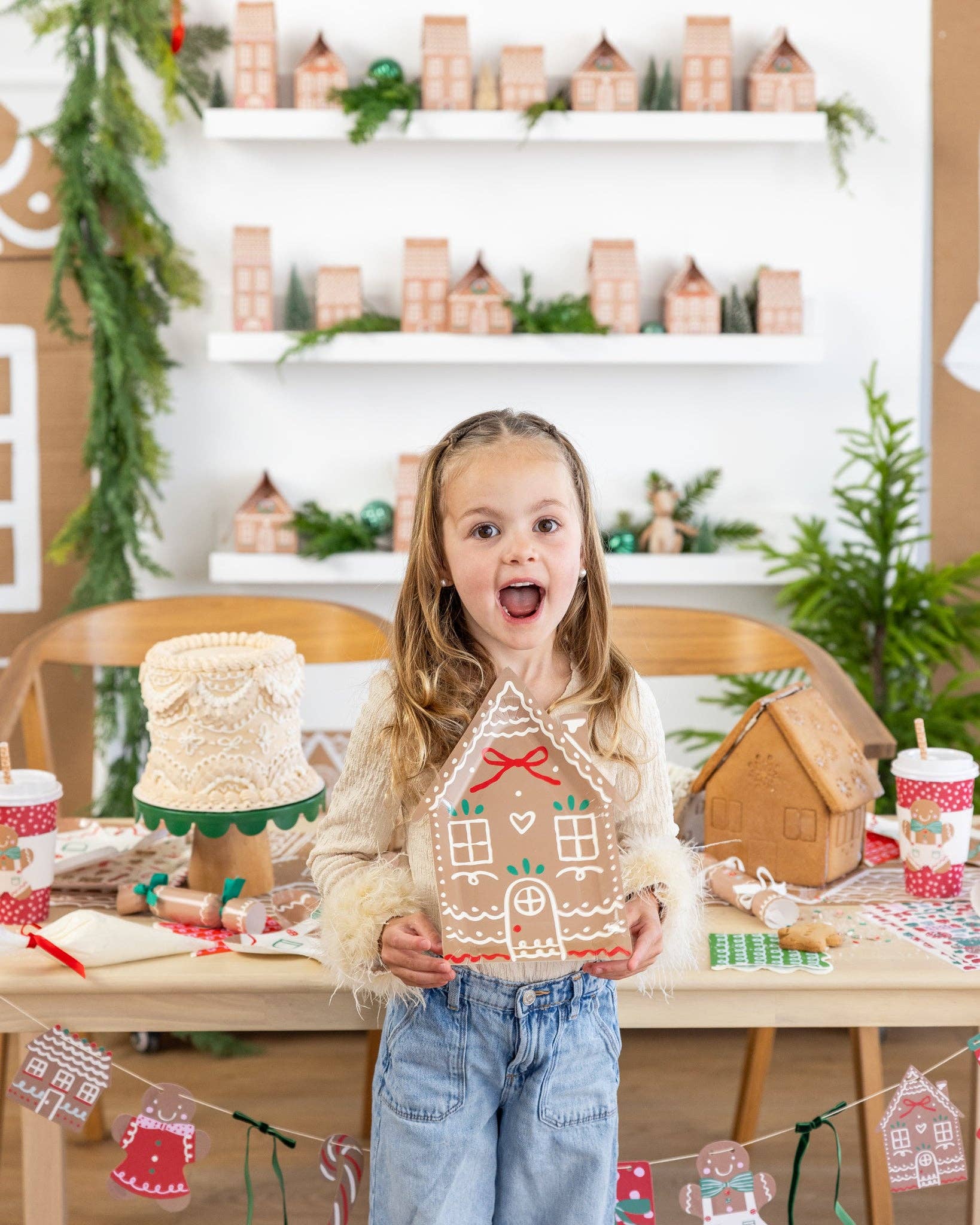 Gingerbread House Plate