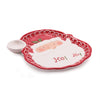 Ceramic Santa Plate