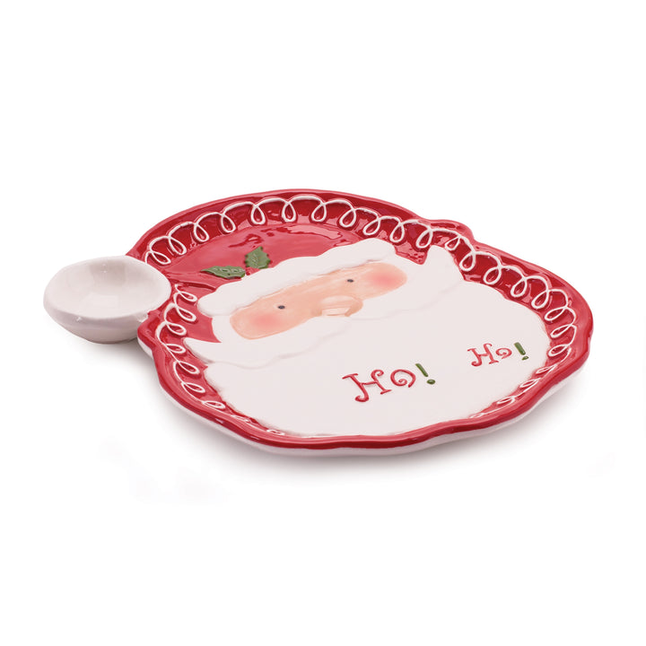 Ceramic Santa Plate