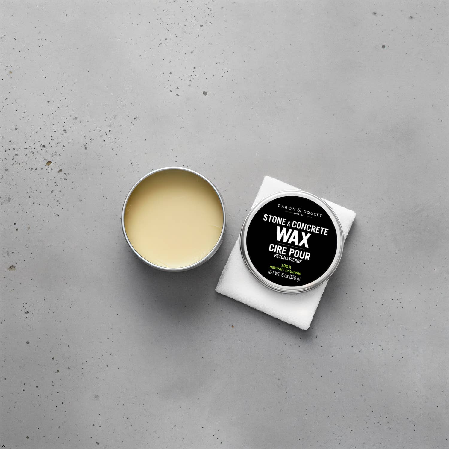 Stone & Concrete Care Wax, 6oz