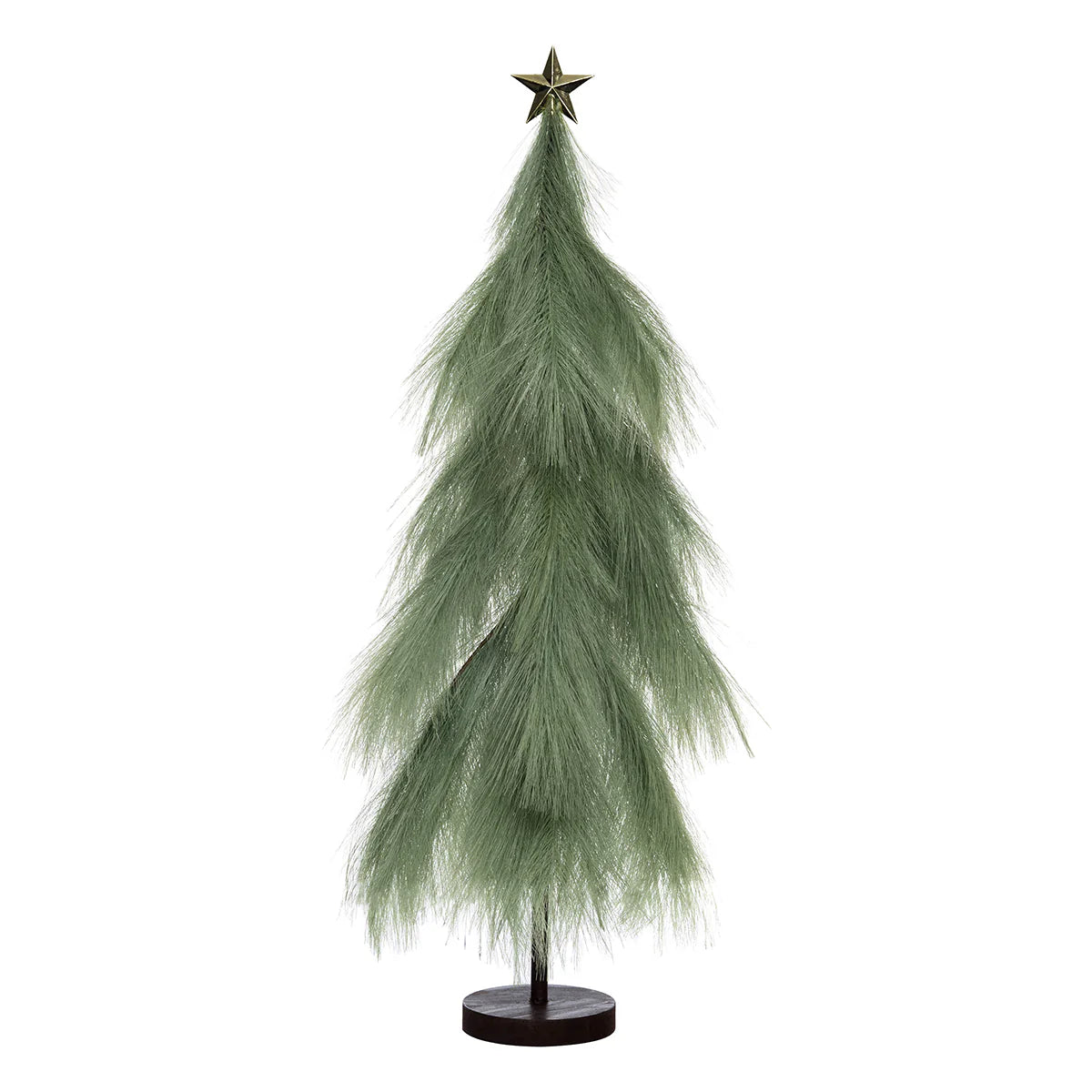 28“ Light Green Pampas Tree Figurine