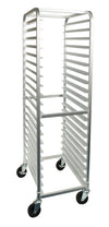 Bun Pan Rack Aluminum 25"X 20"X 69" W/Casters