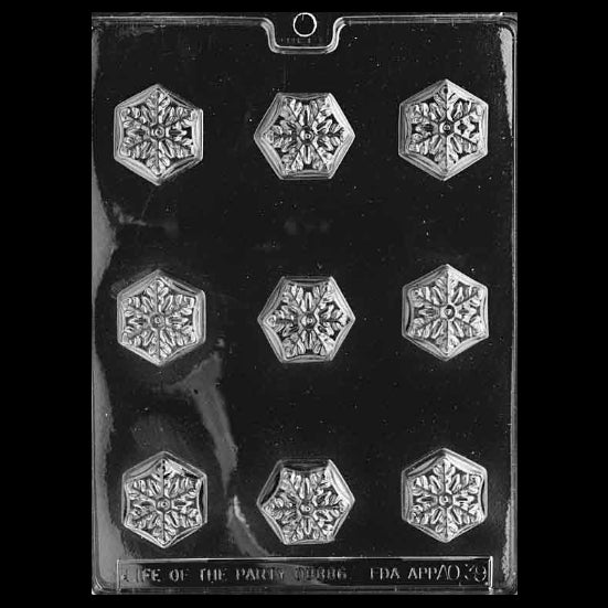 Snowflake Candy Mold