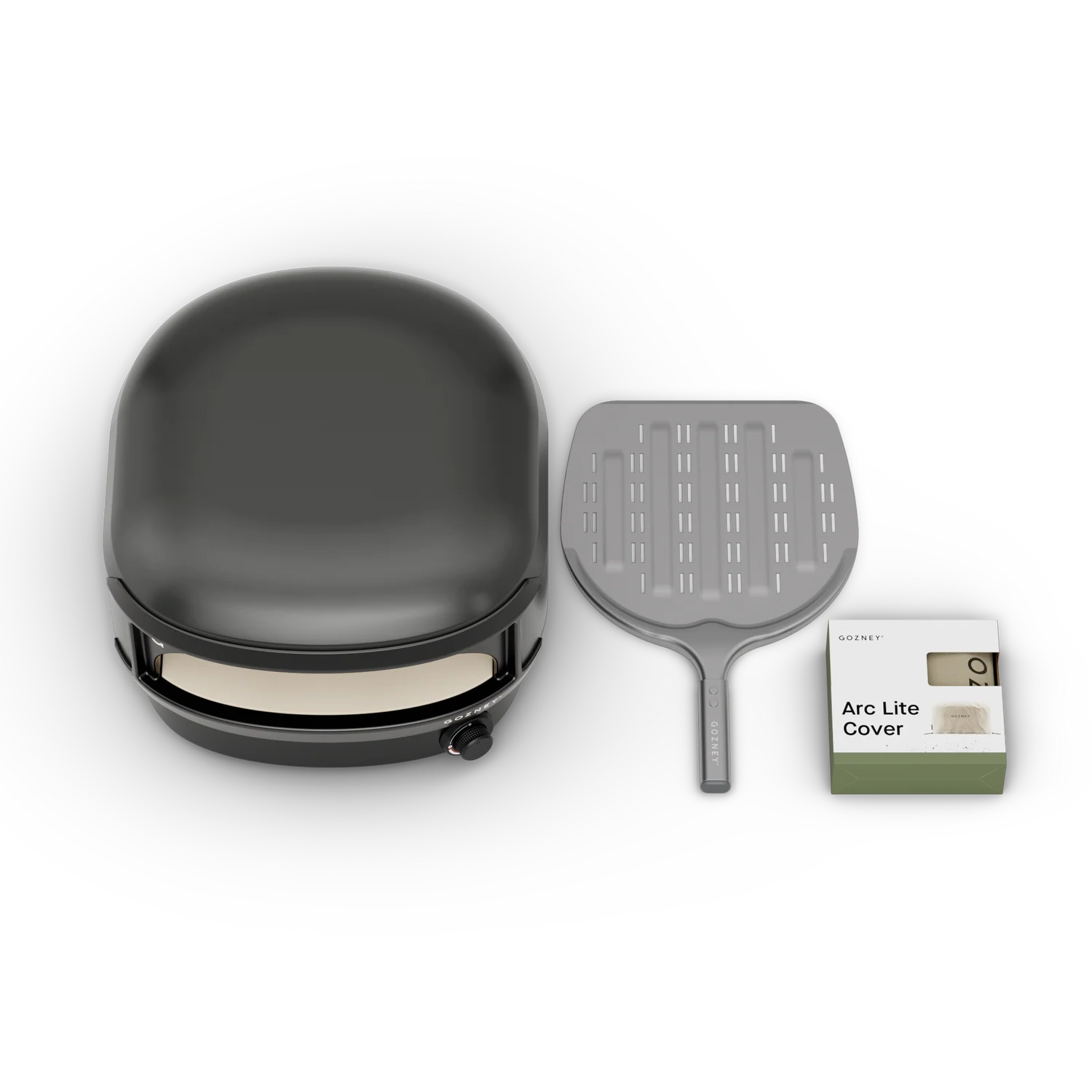 Gozney Arc Lite Oven, Placement Peel, and a Cover for the Arc Lite Oven