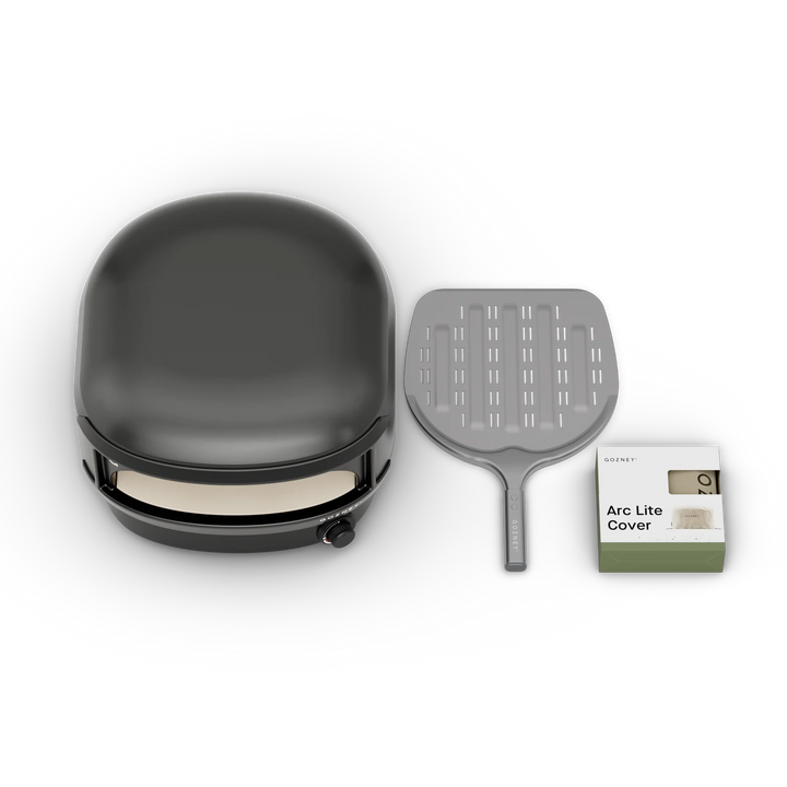 Gozney Arc Lite Oven, Placement Peel, and a Cover for the Arc Lite Oven