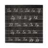 Cursive ABC's Paper Napkin