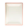 Spiral Notebook Paper Plate