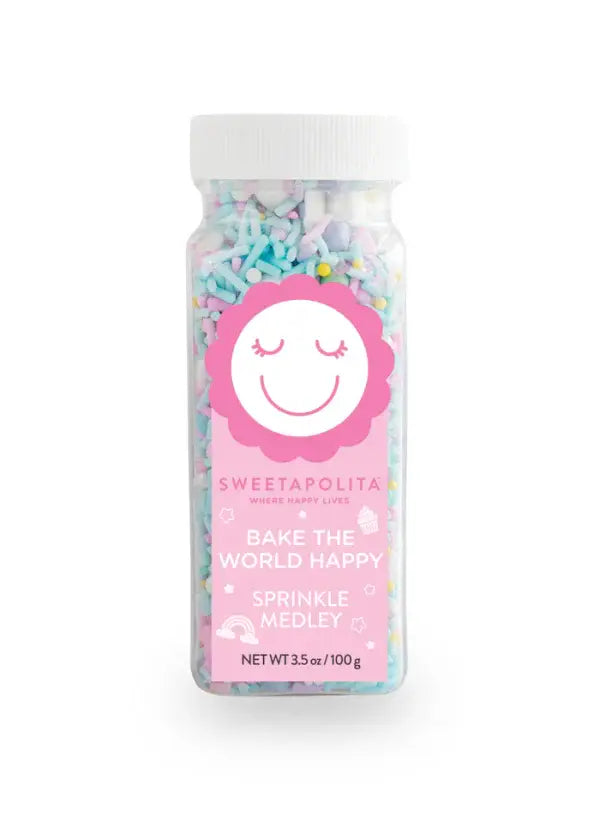 Sweetapolita Bake The World Happy Sprinkles 4oz