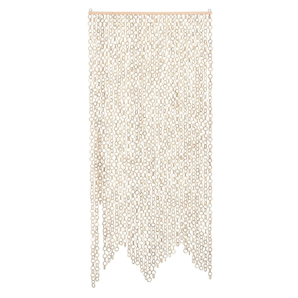 Curtain 35-1/2" x 78-3/4" Bamboo Link (dis)