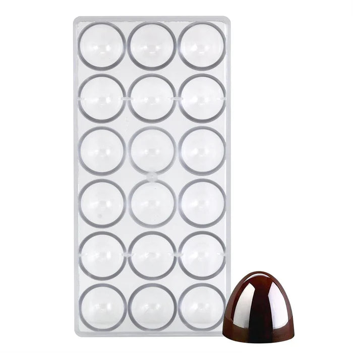 Bon Bon Chocolate Mold – 18 Cavity Polycarbonate Mold (1 3/8")